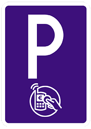 SMS Parking - tabuľa